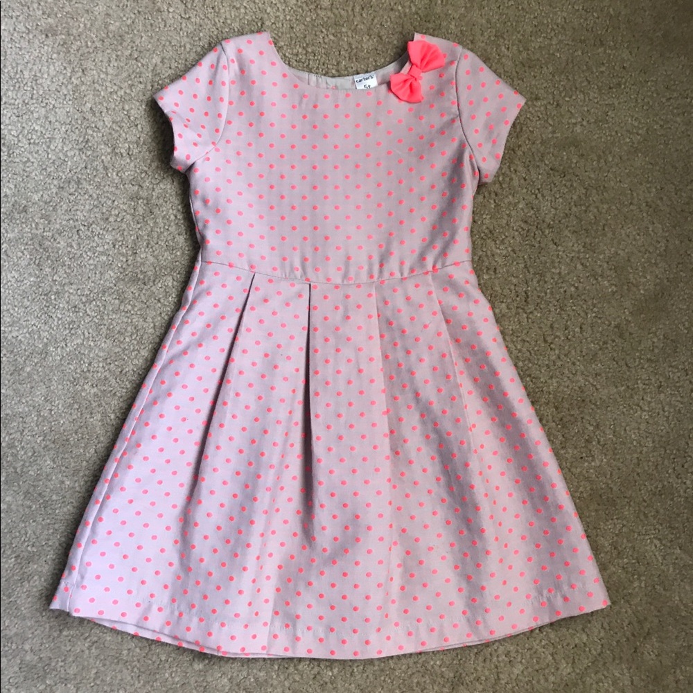 Carter’s Girls Size 5T Pink Dress